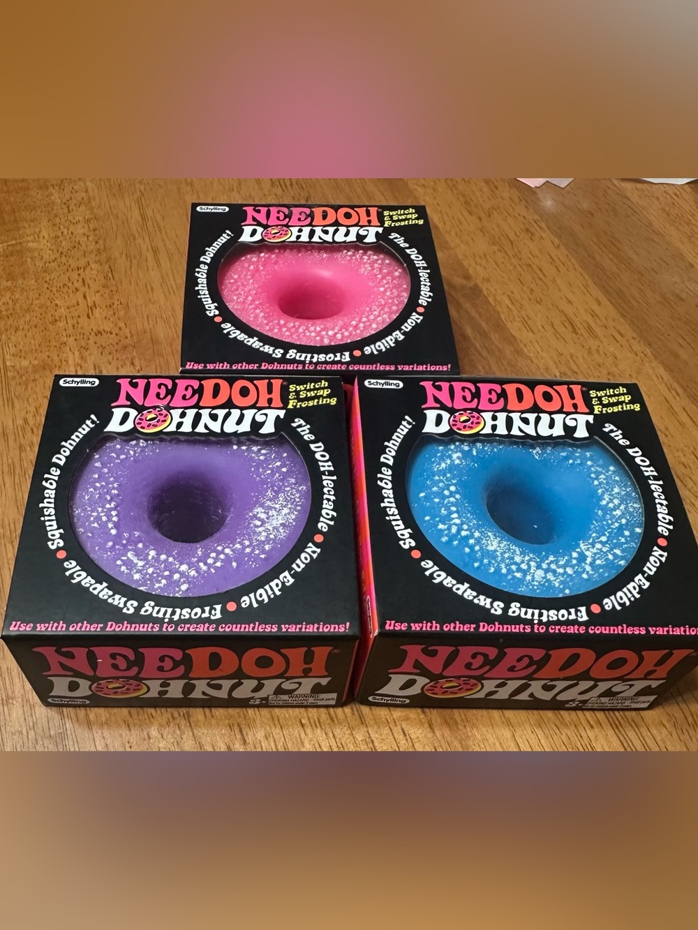 NeeDoh Dohnut Powdered bundle